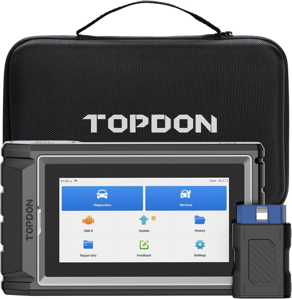 TOPDON OBD2 Diagnostic Device ArtiDiag800BT, All System Diagnostics and 28 Service Functions, OBD2 Diagnostic Device for All Vehicles, 2 Years Free Update, Wireless Connection, Black